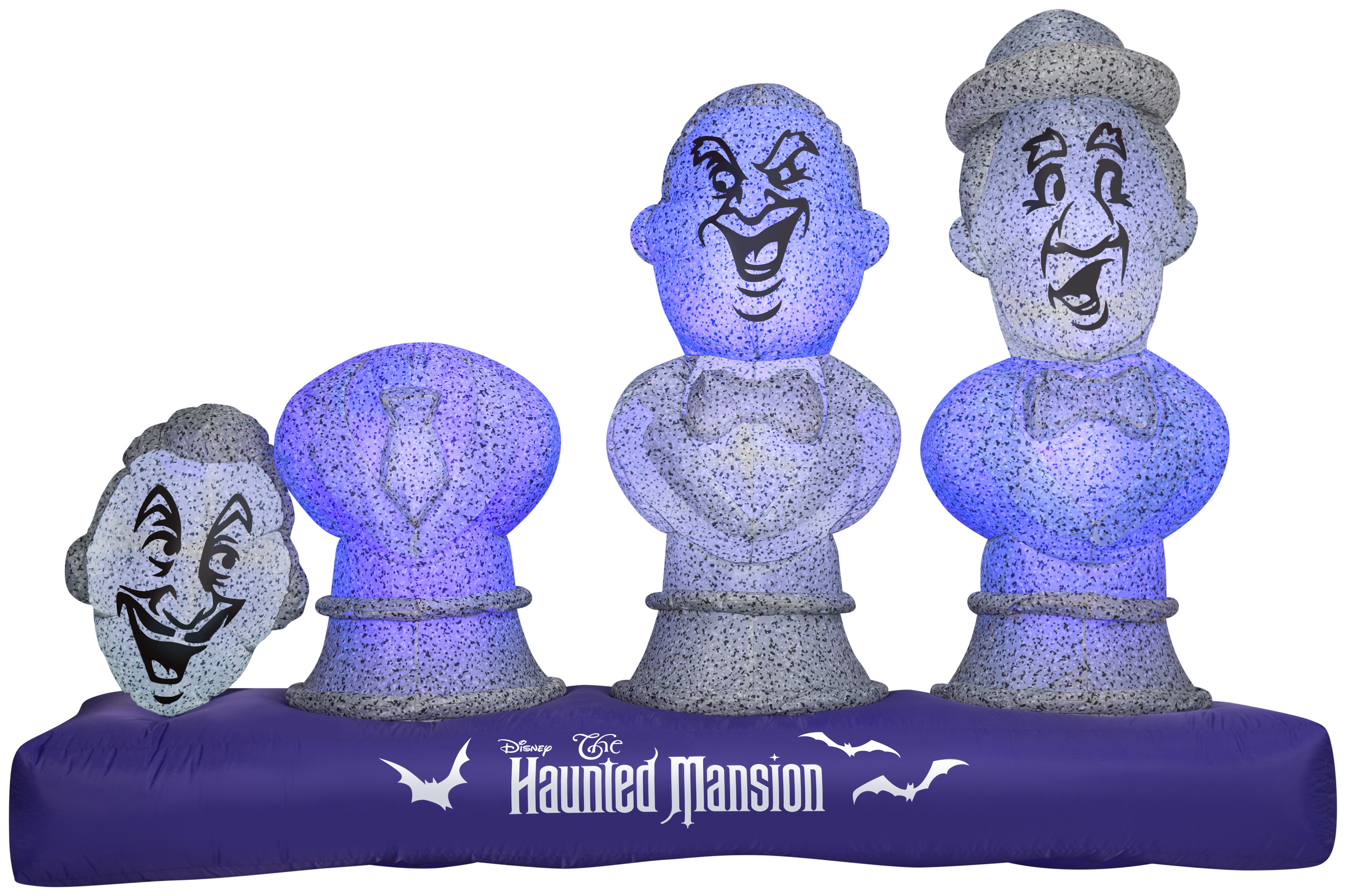 Gemmy Industries Musical Lightshow Haunted Mansion Scene Inflatable ...