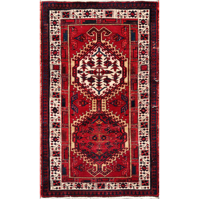 Vintage One-of-a-Kind 3'1" x 5'3" Area Rug