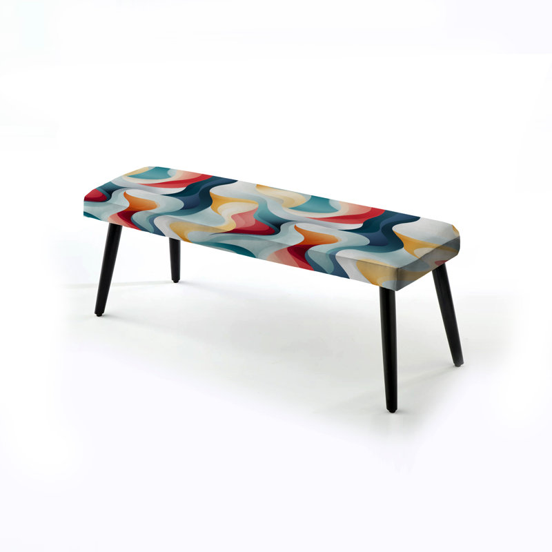 Banc rembourré noir Urban Neutralité