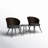 Audrieanna 2 - Person Patio Dining Set with Round Table , Cushions Included