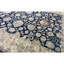 Hand-Knotted High-Quality Blue and Gold Area Rug