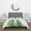 Fern Leaves Détail IV - Ensemble de housse de couette Farmhouse - Microfibre de polyester-66391397