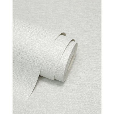 Isla Plain Luxury Textured Vinyl Wallpaper
