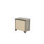 Table de chevet en chêne gris, 23,56 po x 17,01 24,3 po, pièce en bois de qualité