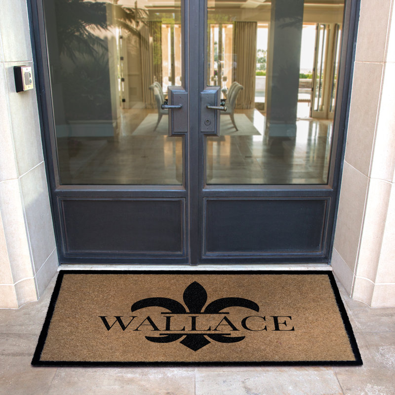 Tapis d'entrée antidérapant High 72 x 36, Brun clair, L 60 po x l 36 po, Oui