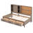 Twin Size Lounge Daybed With Storage Shelves,Cork Board,USB Ports And 3 Drawers-749877987