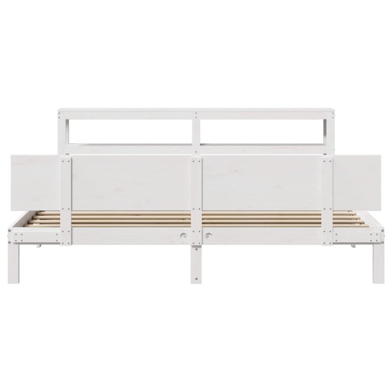 Clarkson Bed Frame, Small Single (2'6), white