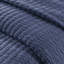 Courtepointe 3 pièces double / grand bleu marine - Microfibre, rembourrage en coton, réversible, améliore l'hygiène de la literie et l'apparence réversible pour plus de durabilité-121318541-121318549