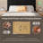 Velvet Upholstered Platform Bed With Metal-Framed Headboard, Dual Wall Lamps And Bedside Tables, No Box Spring Needed-997239350-997239351