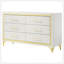 Commode de chambre à 6 tiroirs Chesney