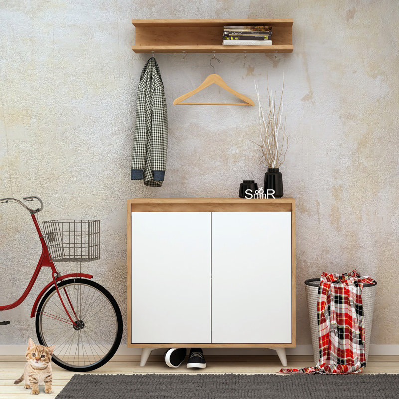 Farid Hall Tree with Shoe Storage