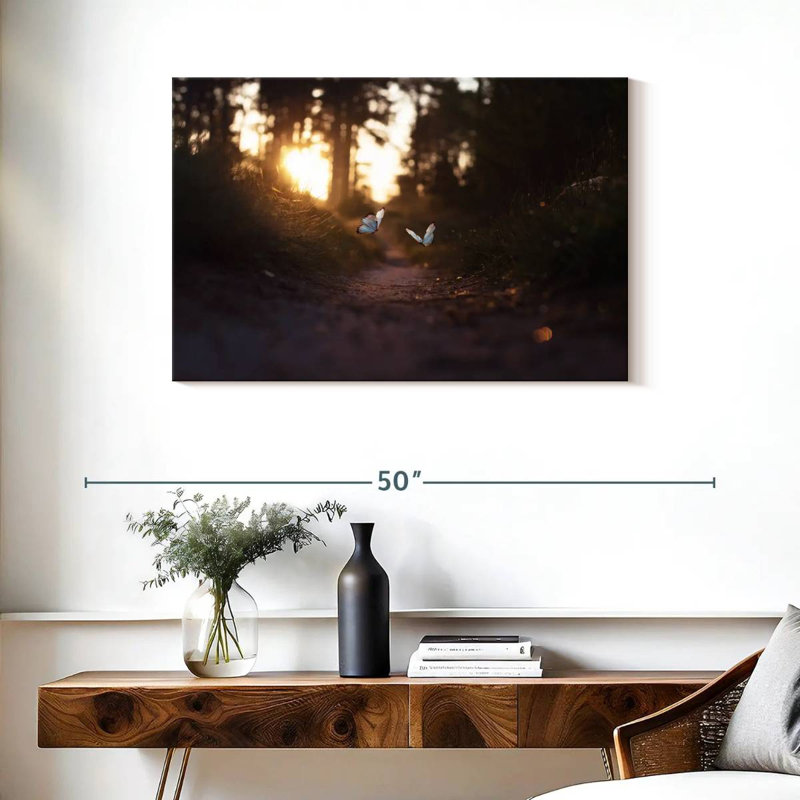 Brampt Butterfly Trail, 24" H x 36" W