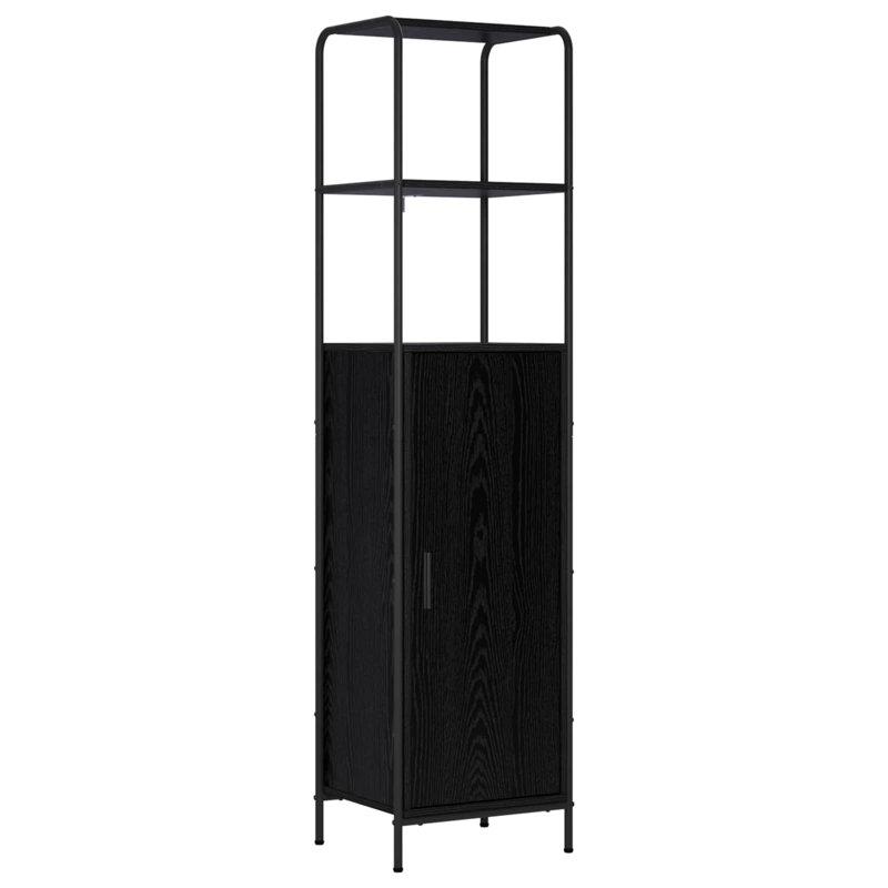 40cm Sideboard, Black Oak