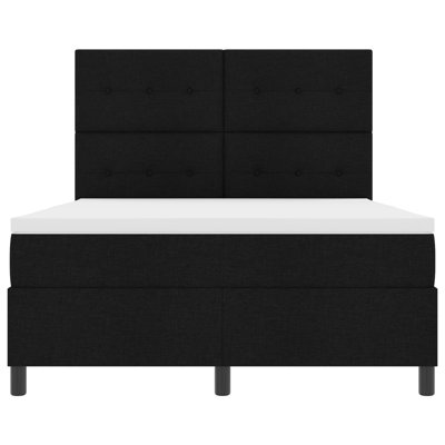Upholstered European Kingsize (160 x 200 cm) Bed Frame with Mattress