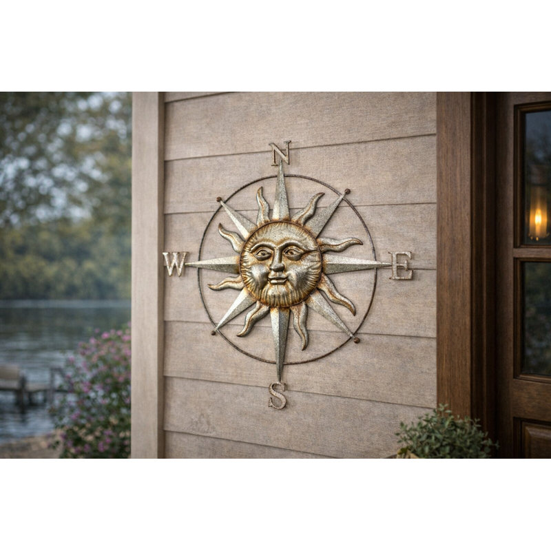 Décoration murale dim compass