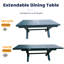 6 - Person Patio Dining Set Rectangular Table with Cushions Included-288548304