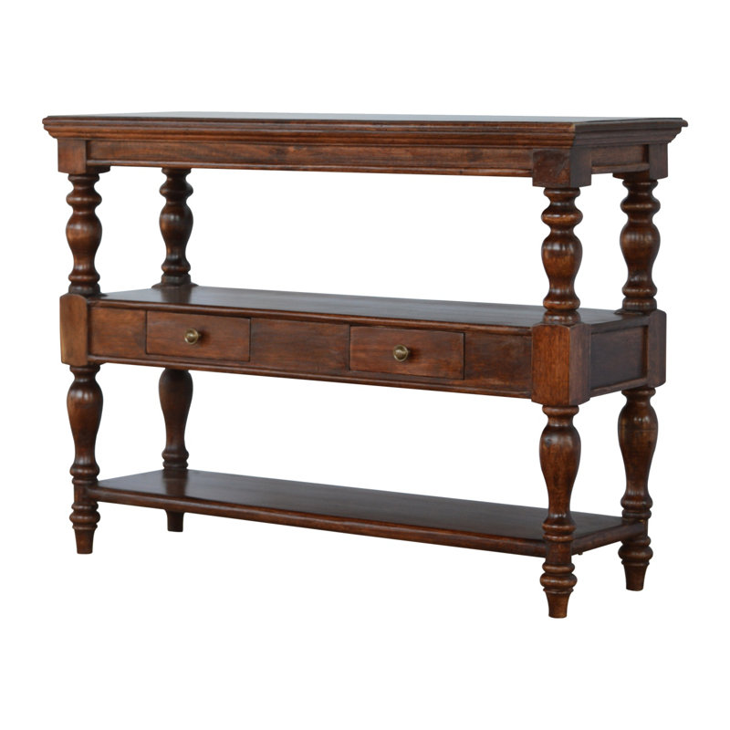 110cm Solid Wood Console Table