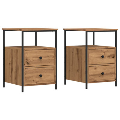 Alanni 34cm W Bedside Table