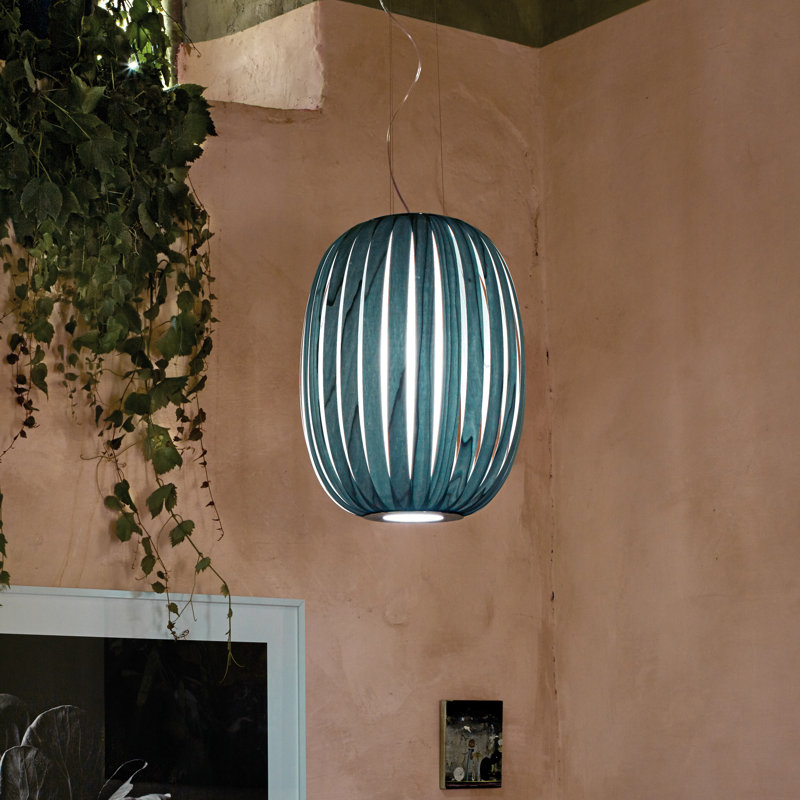 Pod 1 - Light Pendant, 24" H x 20.8" W x 20.8" D, E26 Base, Blue