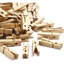Paquet de 50 mini pinces en bois dorées, pinces à linge pour photos, bureau, maison et projets artistiques