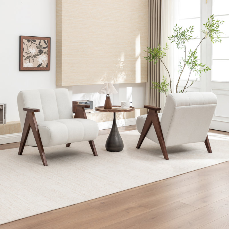 Fauteuil Chenice, Beige