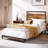12 Inch Platform Bed Frame With Headboard And Footboard, Mattress Foundation-1972767536