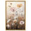 «Delicate Flowers in Bloom», art floral rétro par 