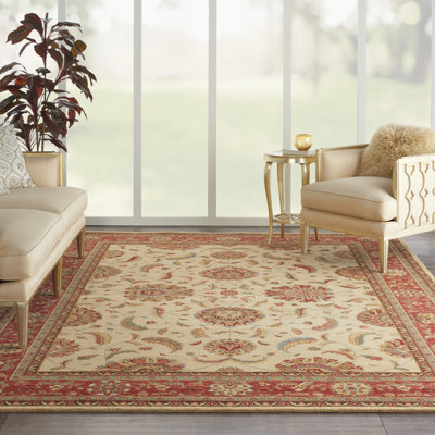 Tapis blanc traditionnel Jessika