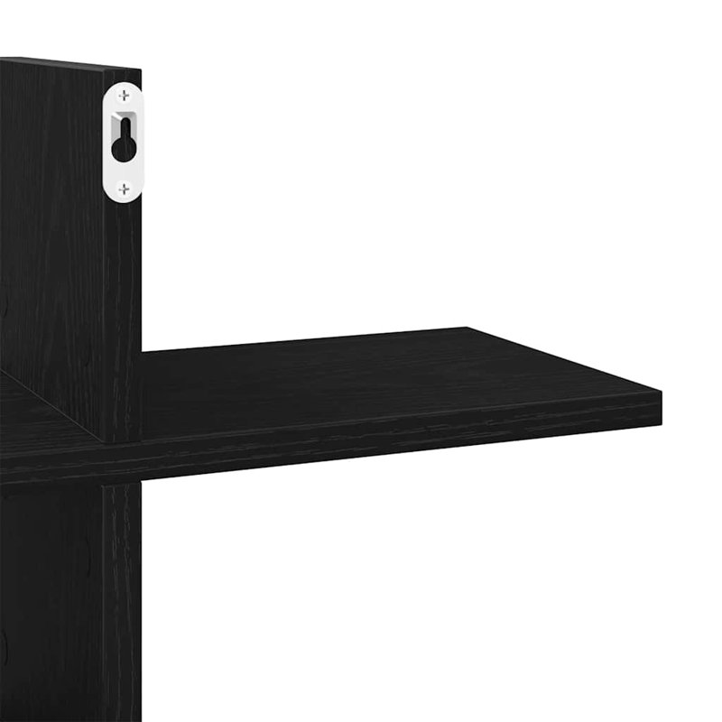Reut Floating Shelf, Black oak