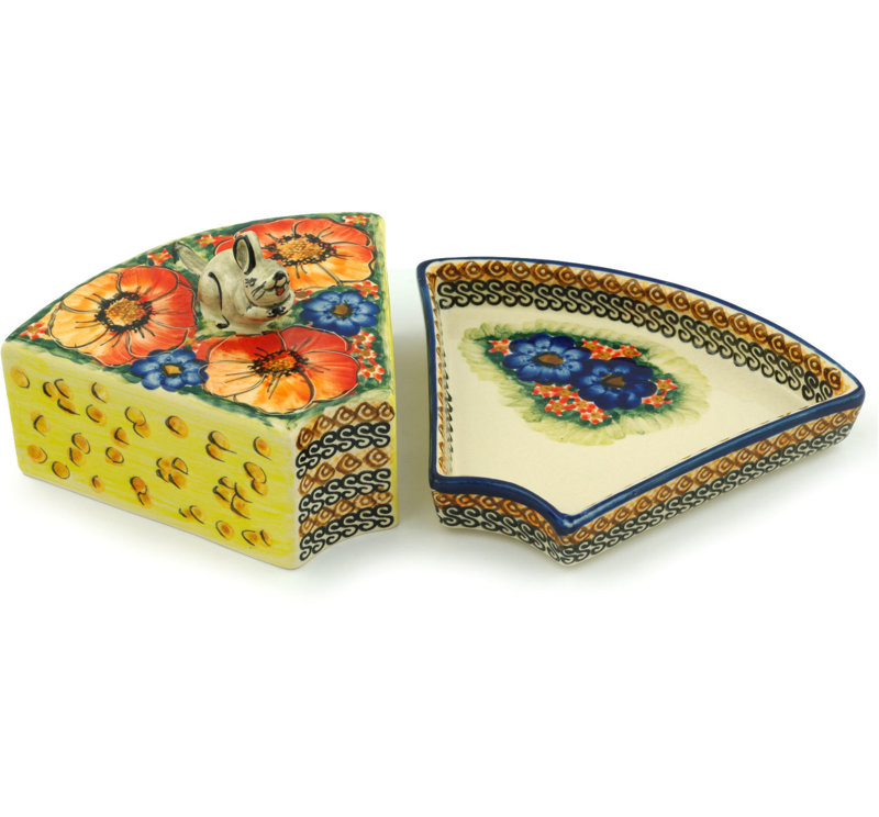Bright Beauty Stoneware Condiment Server