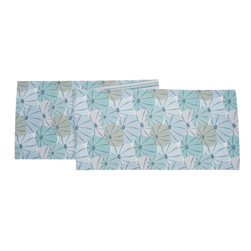 Sea Urchin Shores Reversible Table Runner