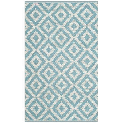 Harlow Hand Woven Cotton Geometric Rug