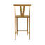 Tabouret de bar avec repose-pieds Joe-Alan