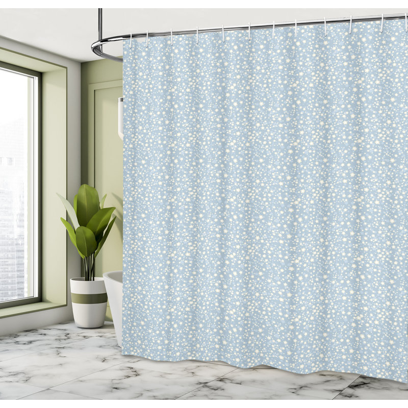 Étoiles de rideau de douche Dakota Fields, H 70 po x l 69 po