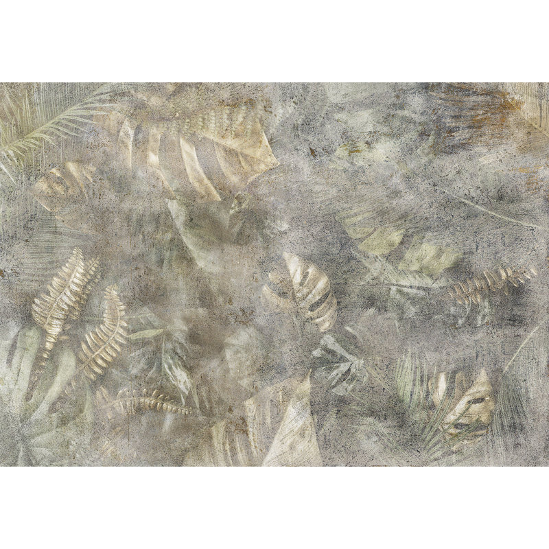 Papier peint botanique - Moment du matin, L 27 po x l 39 po