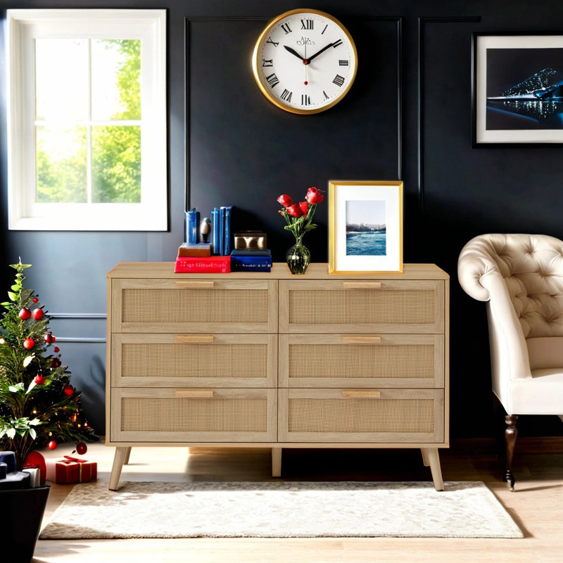 Commode 6 tiroirs Autzen