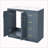 36" Bathroom Vanity with Ceramic Sink,Freestanding Vanity with 3 Drawers and Soft Closing Doors-1390926690
