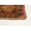 Tapis unique en cuivre fait à la main de conception unique 3 pi 6 po x 5 pi 5 po Antalya