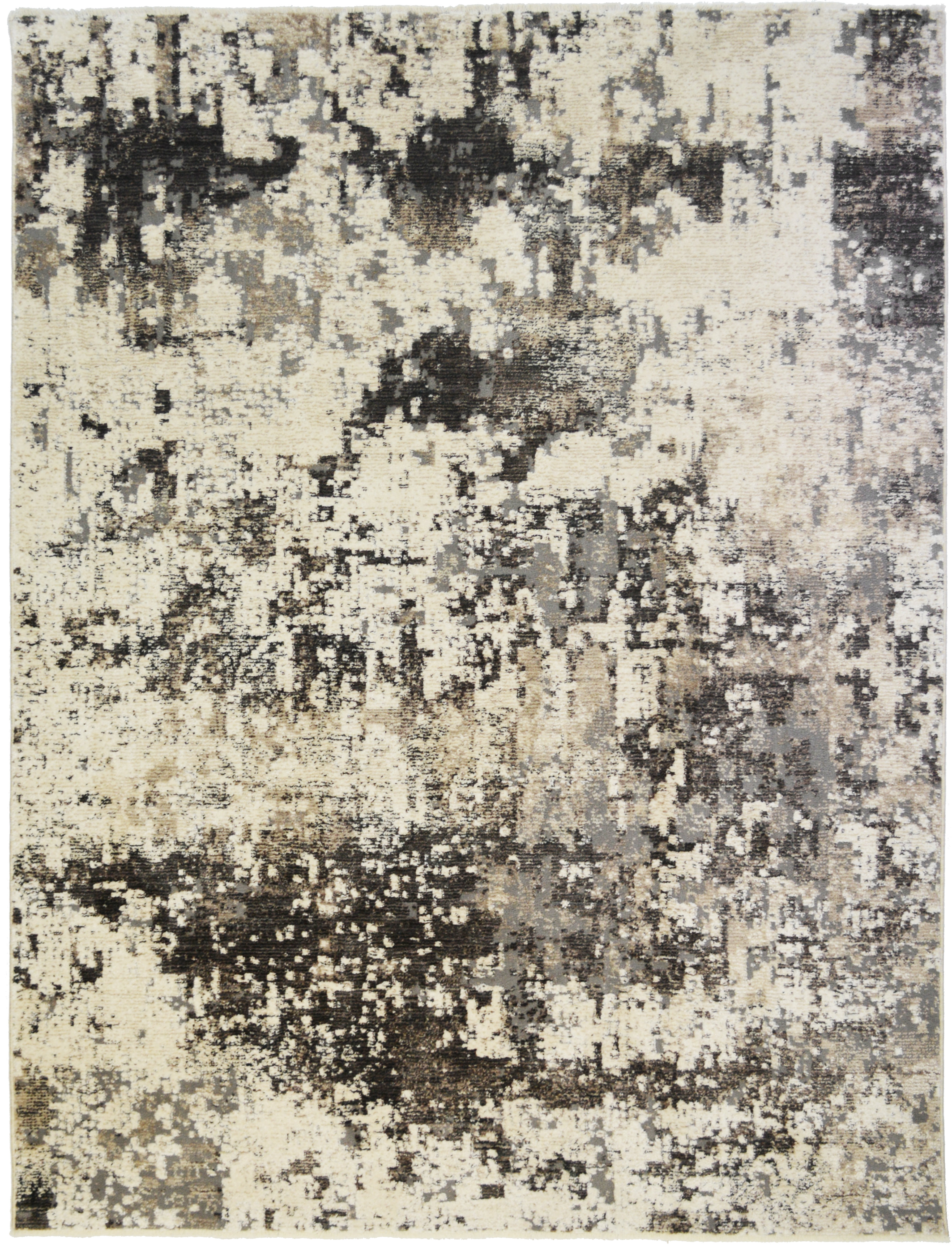 Fraser Collection Rug Williston Forge Fraser Abstract Black Area Rug | Wayfair