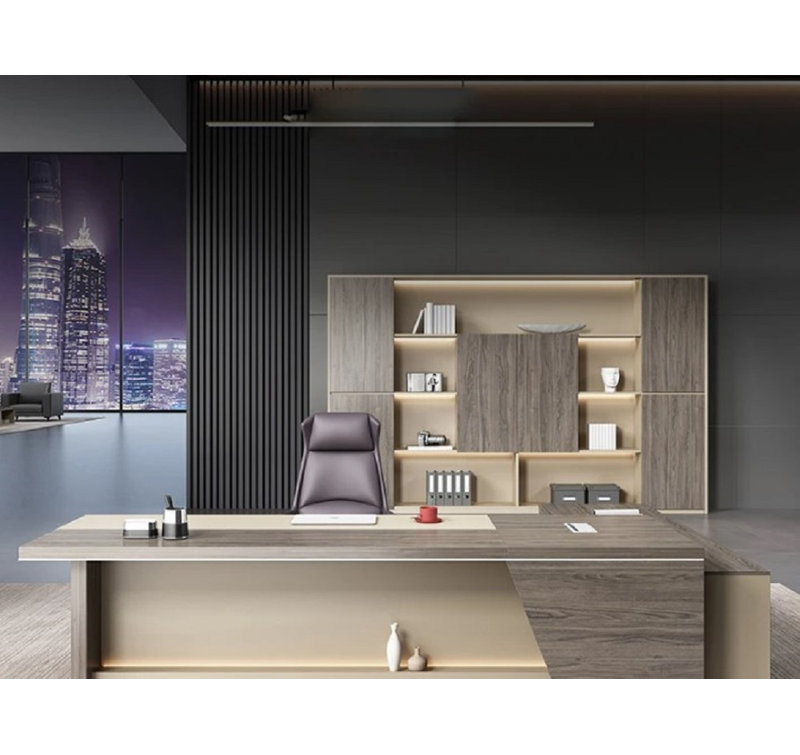 Chontelle L-Shaped Computer Desk, 75cm H x 160cm W x 80cm D