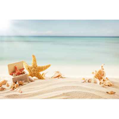 «Summer Beach» par Mvaligursky - Photographie sur toile tendue