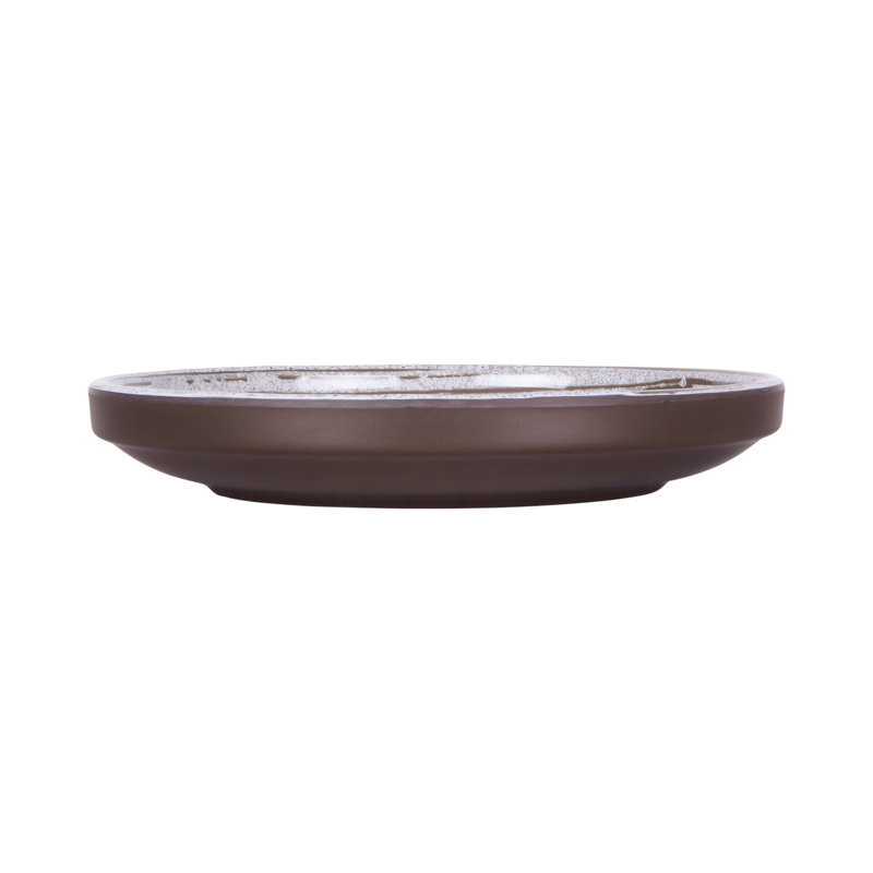 Stardust 7" Round Coupe Appetizer Plate, White