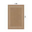Tapis tissé plat intérieur / extérieur de style jute sable / naturel Border-1331785604-1331785607
