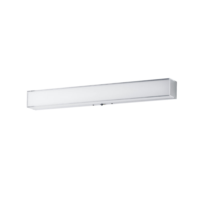 Dimmable LED Bath Bar, Polished Chrome