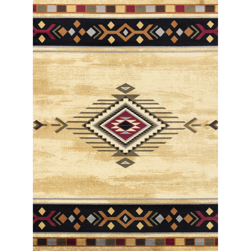 7'10" X 10'3" Cream Area Rug, Polypropylene, And Versatile, Enhances Home Style Colored 7.83 Ft. 10.25 Ft., Stain- Versatile