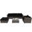 Kandiyohi 5 - Person Patio Conversation Set with Cushions-1132663192-1132663199