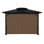 Paroi latérale en polyester pour pavillon de jardin Aoodor