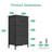 Compact Black Dresser - Multi-Functional Storage Solution For Small Spaces-160042179