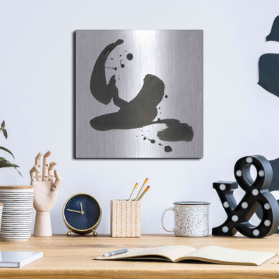 Brayden Studio «Ink Drops I» par Chris Paschke, art mural en métal