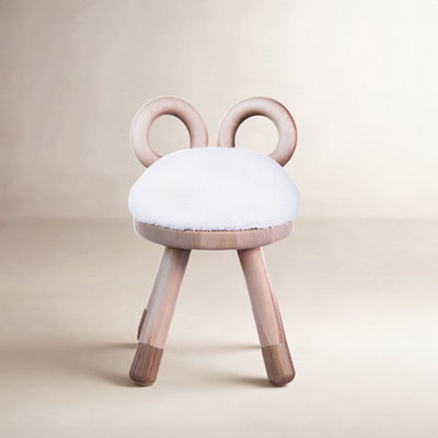 Kids 13'' Wood Novelty and Ottoman